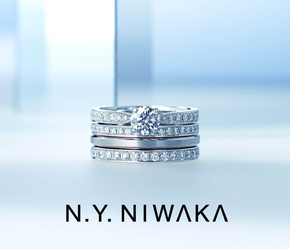 結婚指輪 鍛造製法 Niwaka Yamatoya