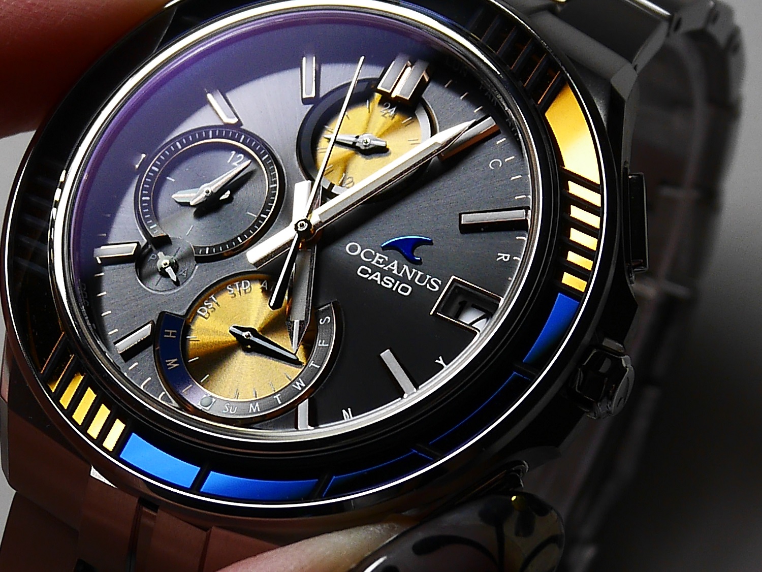 メンズ腕時計】 OCEANUS 世界限定2,000本 江戸切子ベゼル OCW-S5000D ...